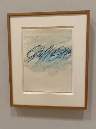 **Figura 4.** Seis escritores y poetas latinos: Ovidio, Cy Twombly (1975-6). En Linden (2023).